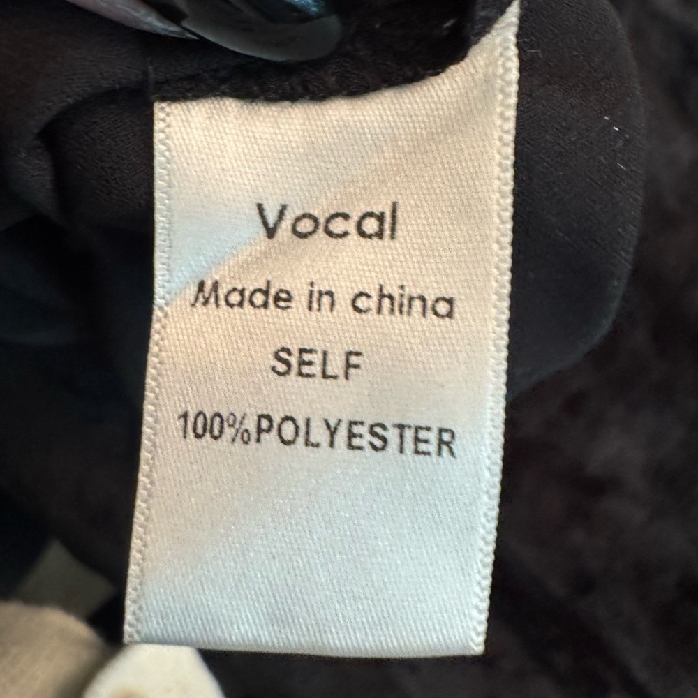 Vocal Black Studded Women's Shirt - Picture 5 of 6